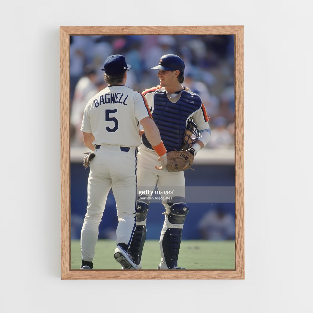 Poster Duel au Dodger Stadium – affiche Baseball (vue 4)